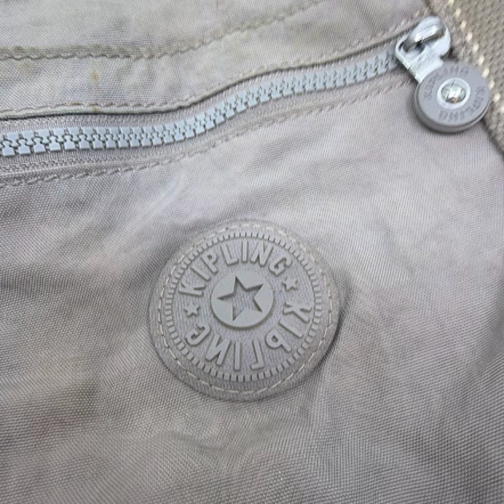 Kipling Gray Nylon Satchel - Picture 7 of 8